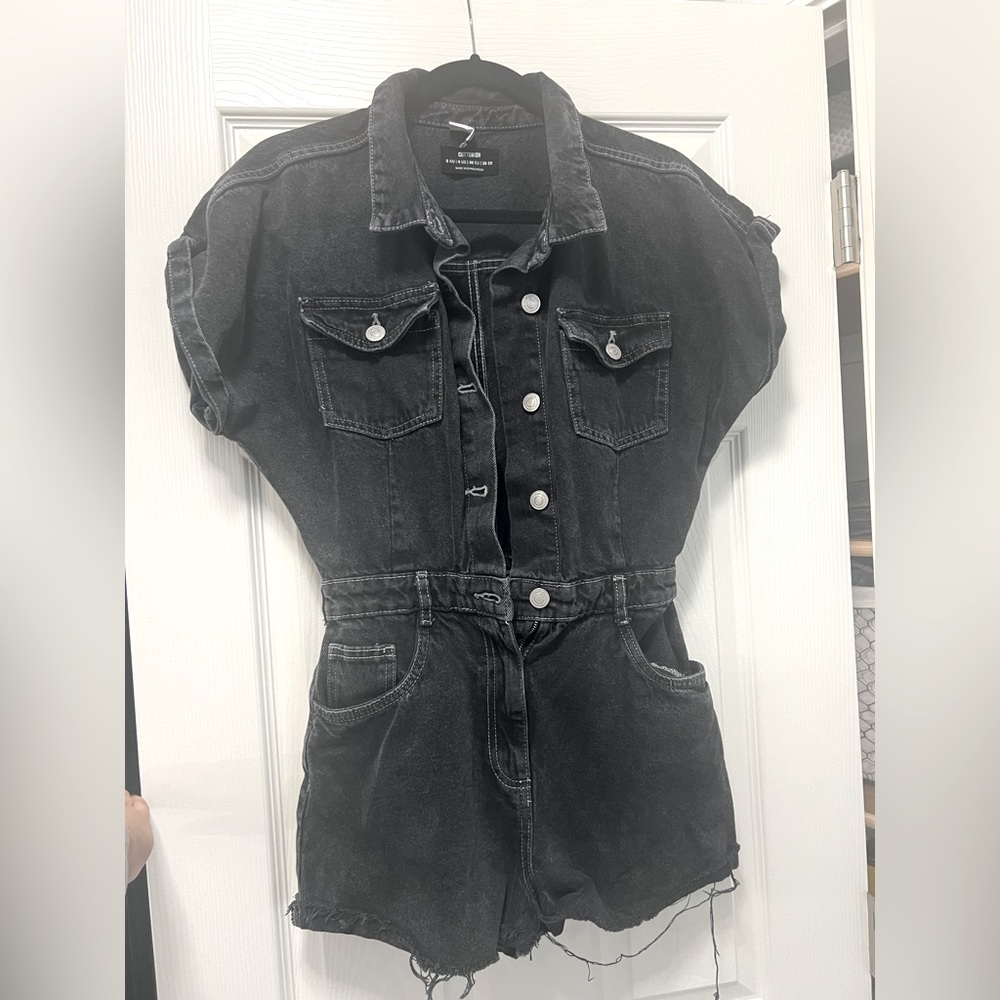 Denim Romper / Playsuit